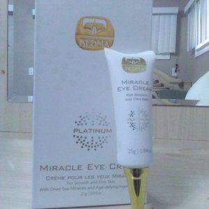 KEDMA MIRACLE EYE CREAM-SMOOTH AND FIRM SKIN-DEAD SEA MINERALS & AGE-DEFYING-NEW